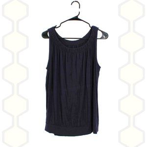 🐝 3/$25 Loft Navy Tank Top M